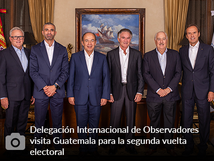Delegación Internacional de Observadores visita Guatemala para la segunda vuelta electoral