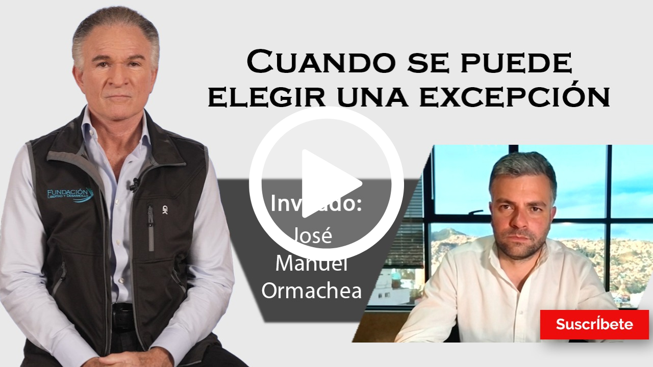 363. Dionisio y José Manuel Ormachea: Cuando se puede elegir una excepción