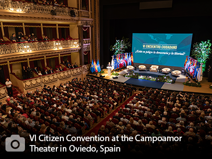  VI Citizen Convention at the Campoamor Theater in Oviedo, Spain