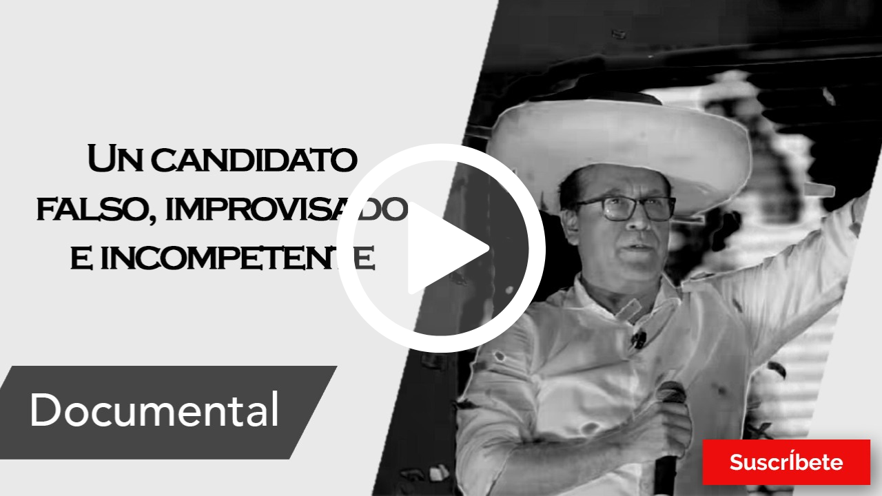 405. Un candidato falso, improvisado e incompetente
