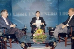 Álvaro Vargas Llosa y Alberto Benegas Lynch en Libre Encuentro. 12 de noviembre de 2006