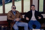 El cantautor argentino Facundo Cabral con Dionisio Gutiérrez en Libre Encuentro. 2 de diciembre de 2001