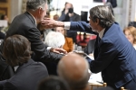 Dionisio Gutiérrez y el presidente José María Aznar