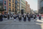 Real Banda de Gaita de la Ciudad de Oviedo dando la bienvenida al VI Encuentro Ciudadano