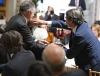 Dionisio Gutiérrez y el presidente José María Aznar